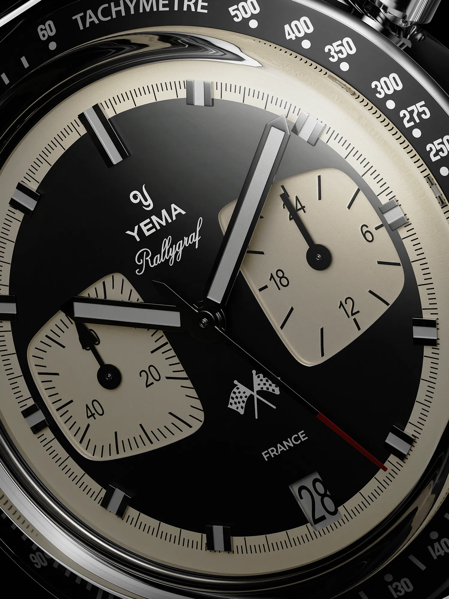 Rallygraf Meca-Quartz Reverse Panda 3 Rallygraf Meca-Quartz Reverse Panda